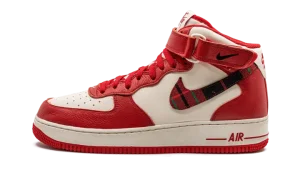 Air Force 1 Mid '07 LX "Plaid Cream Red"