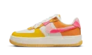 AIR FORCE 1 FONTANKA MNS WMNS "Summit White/Solar Flare/Medium Soft Pink/Hyper Pink"