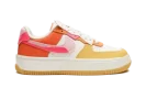 AIR FORCE 1 FONTANKA MNS WMNS "Summit White/Solar Flare/Medium Soft Pink/Hyper Pink"