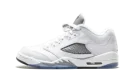 Air Jordan 5 Retro Low GS "White / Black"