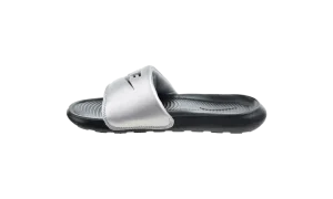 Victori One Slides WMNS "Black-Metallic Sliver"