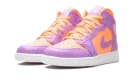 Air Jordan 1 Mid SE GS "Orange Pulse / Atomic Violet"