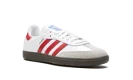 Samba OG "White / Better Scarlet"
