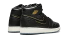 Air Jordan 1 Retro High OG GS "black gld lthr"
