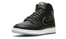 Air Jordan 1 Retro High OG GS "black gld lthr"