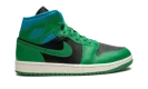 AIR JORDAN 1 MID WMNS "Lucky Green Aquatone"
