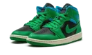 AIR JORDAN 1 MID WMNS "Lucky Green Aquatone"