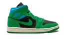 AIR JORDAN 1 MID WMNS "Lucky Green Aquatone"