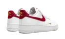 AIR FORCE 1 LO ESSENTIAL MNS WMNS "White / Gym Red"