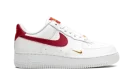 AIR FORCE 1 LO ESSENTIAL MNS WMNS "White / Gym Red"