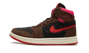 AIR JORDAN 1 ZOOM AIR CMFT WMNS "Cacao Wow/Picante Red/Black/Hyper Pink"