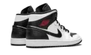 AIR JORDAN 1 MID WMNS "Reverse Black Toe" BQ6472 101