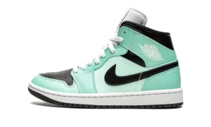 AIR JORDAN 1 MID WMNS "Aqua Black" BQ6472 300