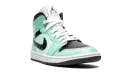 AIR JORDAN 1 MID WMNS "Aqua Black" BQ6472 300