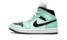AIR JORDAN 1 MID WMNS "Aqua Black" BQ6472 300