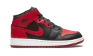 Air Jordan 1 Mid GS "Banned 2020" 554725 074