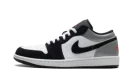 Jordan 1 Low SE "White Fire Red Black Matte Silver"