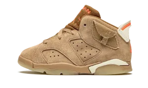 Air Jordan 6 Retro TD "Travis Scott - British Khaki" DH0692 200