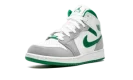 Air Jordan 1 Mid SE GS "Grey / Pine Green"