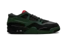 Jordan 4 RM "Black Gorge Green University Red"