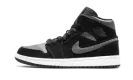 Air Jordan 1 Mid SE "Nylon - Black/Grey" 852542 012