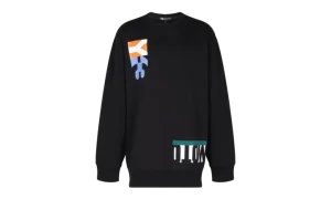 Y-3 M-Cut Graphic Crewneck "Black"
