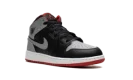 AIR JORDAN 1 MID GS "Black Grey Red"