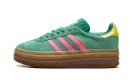 Gazelle Bold WMNS "Court Green Lucid Pink"