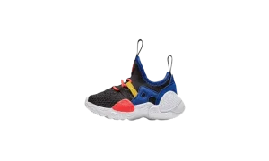Huarache E.d.g.e.txt Bt Toddlers Style "BLACK/WHITE-SOLAR RED"