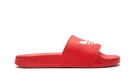 ADILETTE LITE SLIDES "RED WHITE"
