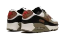 Air Max 90 WMNS "Phantom Black Fire Red Light British Tan"