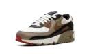 Air Max 90 WMNS "Phantom Black Fire Red Light British Tan"