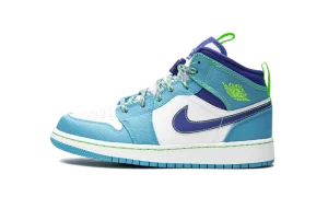 Jordan 1 Mid SE GS "Sprite Blue"