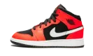 Air Jordan 1 Mid GS "Infrared" 554725 061