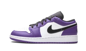 Air Jordan 1 Low GS "Court Purple"