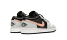 Jordan 1 Low GS "Black Grey Pink"