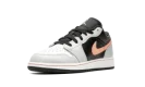 Jordan 1 Low GS "Black Grey Pink"