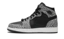 Air Jordan 1 Retro HI PREM GS "Black Elephant"