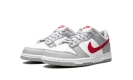 DUNK LOW GS "White / Grey / Red"