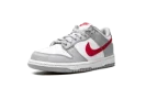 DUNK LOW GS "White / Grey / Red"