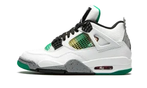 Air Jordan 4 Retro WMNS "Rasta - Lucid Green" AQ9129 100