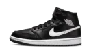 AIR JORDAN 1 MID WMNS "Black / White"