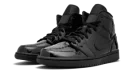 AIR JORDAN 1 MID WMNS "Black Patent Leather"