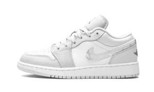 Air Jordan 1 Low SE GS "Grey Camo Swoosh"