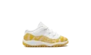 Air Jordan 11 Low TD "Yellow Snakeskin"