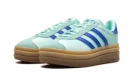 Gazelle Bold WMNS "Clear Mint Lucid Blue Gold Metallic"