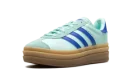Gazelle Bold WMNS "Clear Mint Lucid Blue Gold Metallic"