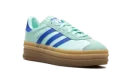 Gazelle Bold WMNS "Clear Mint Lucid Blue Gold Metallic"