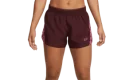 Womens Dri-fit 10k Icon Clash Shorts "BURGUNDY CRUSH/PKSCLE"