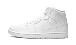 Air Jordan 1 Mid "Triple White"